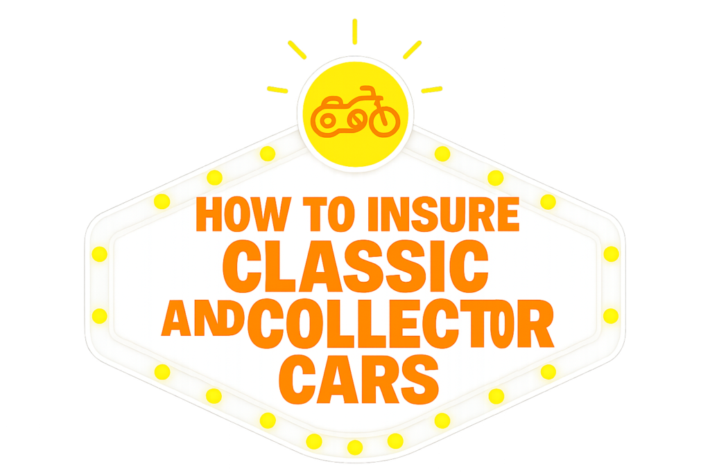 How to Insure Classic and Collector Cars the Right Way (So the Insurer Pays the Agreed Value After a Loss)
