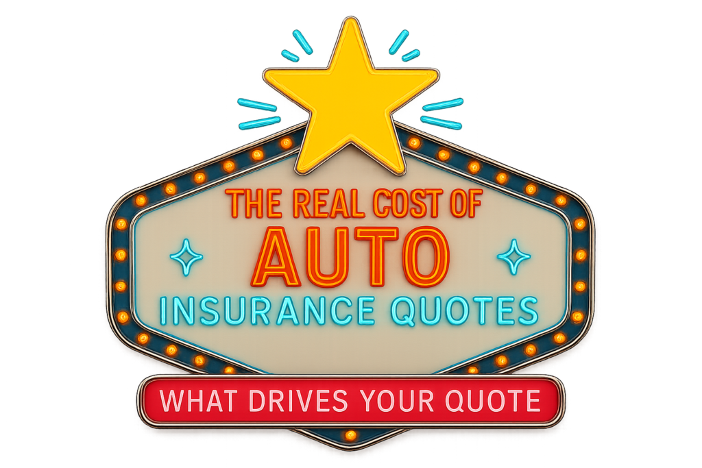 The Real Cost of Auto Insurance What Drives Your Quote